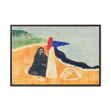 Two Women on the Shore (1898) by Edvard Munch - NOMADEN ART GALLERY