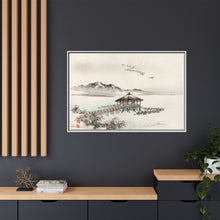 Cottage by the sea by Kōno Bairei (1844-1895)