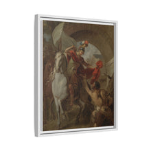 Saint Martin Sharing his Coat with a Beggar by Louis Galloche