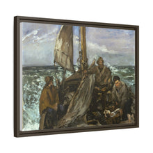 Los trabajadores del mar (1873) de Edouard Manet 