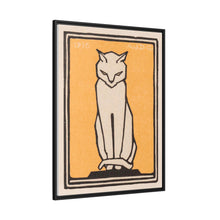 Sitting cat (1916) by Julie de Graag