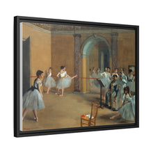 Edgar Degas's The Dance Foyer at the Opera on the rue Le Peletier (1872)