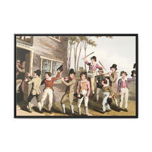 Illustration of riding the stang from The Costume of Yorkshire (1814) by George Walker - NOMADEN ART GALLERY