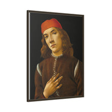 Sandro Botticelli's Portrait of a Youth (c. 1482-1485) - NOMADEN ART GALLERY