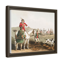 Illustration of hawking from The Costume of Yorkshire (1814) by George Walker