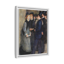 Leaving the Conservatory (La Sortie du conservatoire) (1876–1877)b by Pierre-Auguste Renoir