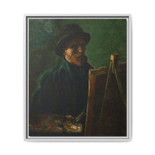 Vincent van Gogh's Self-Portrait with Dark Felt Hat at the Easel (1886) - NOMADEN ART GALLERY