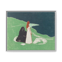 Two Women on the Shore (1898) by Edvard Munch - NOMADEN ART GALLERY