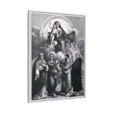 The Virgin and Child with Saint Geminianus of Modena, Saint Peter, Saint Paul and Saint Antony of Padua. Lithograph by F. Hanfstaengl after B. Ramenghi, il Bagnacavallo.