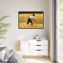 The Mower (ca. 1881–1882) by Georges Seurat