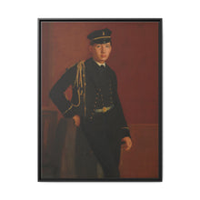 Achille De Gas in the Uniform of a Cadet (1856-1857) by Edgar Degas. - NOMADEN ART GALLERY