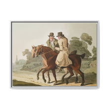 Illustration of farmers from The Costume of Yorkshire (1814) by George Walker - NOMADEN ART GALLERY