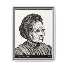 Portrait of Laren farmer's wife named Lysemeut (1916) by Julie de Graag - NOMADEN ART GALLERY