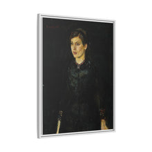 Inger in Black (1884) by Edvard Munch - NOMADEN ART GALLERY