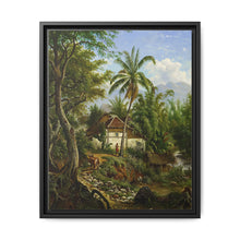Landschap in Nederlands-Indie (1858 - 1900) by Maurits E H R van den Kerkhoff. - NOMADEN ART GALLERY