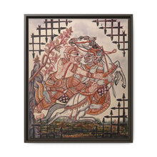 A scene from the Ramayana: Hanuman catching Virunyananti . Gouache painting by a Thai artist. - NOMADEN ART GALLERY