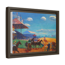 Race Track (1908–1909) vintage painting by William James Glackens