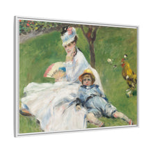 Pierre-Auguste Renoir's Madame Monet and Her Son (1874)