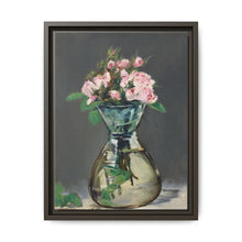 Moss Roses in a Vase (1882) by Edouard Manet. - NOMADEN ART GALLERY