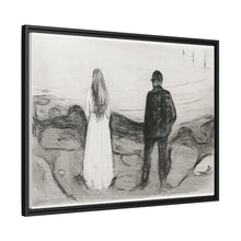 Two Human Beings. The Lonely Ones (1894) by Edvard Munch - NOMADEN ART GALLERY