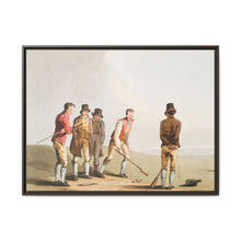 Illustration of nor and spell from The Costume of Yorkshire (1814) by George Walker - NOMADEN ART GALLERY