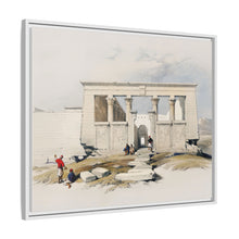 Temple at Wady Dabod (Wadi Dabud) Nubia illustration by David Roberts (1796–1864)