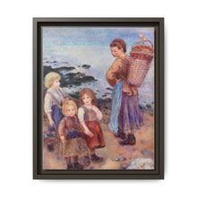 Mussel-Fishers at Berneval (Pêcheuses de moules à Berneval, côte normand) (1879) by Pierre-Auguste Renoir - NOMADEN ART GALLERY