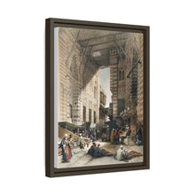 Bazaar of the silk mercers, Cairo illustration by David Roberts (1796–1864)