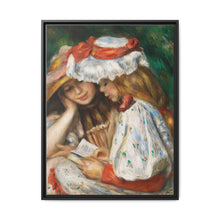 Two Girls Reading (c. 1890–1891) by Pierre-Auguste Renoir - NOMADEN ART GALLERY
