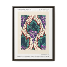 Grape pattern Art Nouveau pochoir print in oriental style. Original from our own 1914 edition of Samarkande - NOMADEN ART GALLERY
