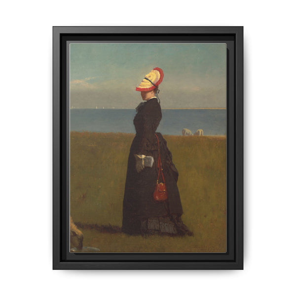 Lambs, Nantucket (1874) by Eastman Johnson - NOMADEN ART GALLERY