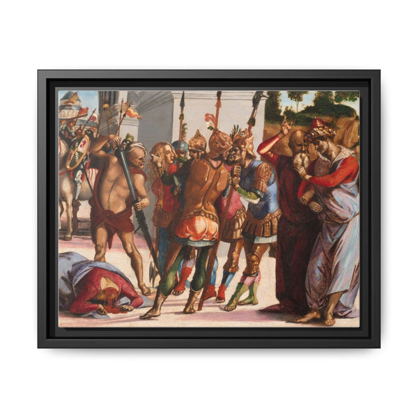 The Martyrdom of Saint Catherine of Alexandria (c. 1490) by Luca Signorelli - NOMADEN ART GALLERY