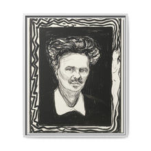 August Strindberg (1896) by Edvard Munch - NOMADEN ART GALLERY