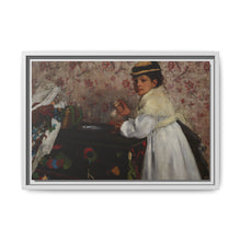 Edgar Degas's Portrait of Mlle Hortense Valpinçon (c. 1871) - NOMADEN ART GALLERY