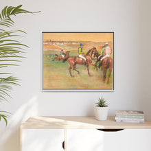 Caballos de carreras (ca. 1885-1888) de Edgar Degas 
