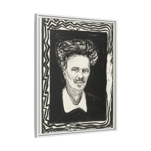 August Strindberg (1896) by Edvard Munch - NOMADEN ART GALLERY