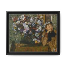 Edgar Degas's A Woman Seated beside a Vase of Flowers (Madame Paul Valpinçon?) - NOMADEN ART GALLERY