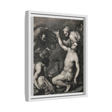 The martyrdom of Saint Laurence of Rome. Etching after J. Ribera.