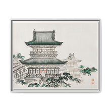 Japanese Architecture by Kōno Bairei (1844-1895) - NOMADEN ART GALLERY