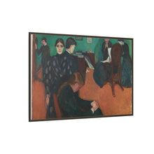 Edvard Munch's Death in the Sickroom (1893) - NOMADEN ART GALLERY