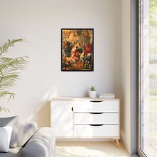 The martyrdom of Saint Apollonia. Oil painting after Jacob Jordaens.