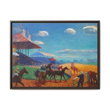 Race Track (1908–1909) vintage painting by William James Glackens - NOMADEN ART GALLERY