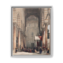 Interior of the mosque of the Metwalys (Metwalis) illustration by David Roberts (1796–1864) - NOMADEN ART GALLERY