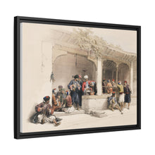 The coffee shop illustration by David Roberts (1796–1864)