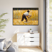 The Mower (ca. 1881–1882) by Georges Seurat