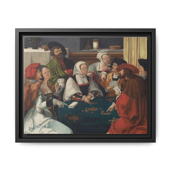 The Card Players (probably c. 1550/1599) by Lucas van Leyden - NOMADEN ART GALLERY