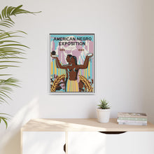 Poster for the American Negro Exposition in Chicago (1940) illustration by Robert Savon Pious.