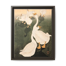 Gansos (1926) de Ohara Koson. Original del Museo de Arte del Condado de Los Ángeles.