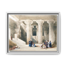 Temple of Egyptian illustration by David Roberts (1796–1864) - NOMADEN ART GALLERY
