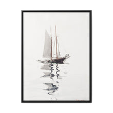 Two–masted Schooner with Dory (1894) by Winslow Homer - NOMADEN ART GALLERY